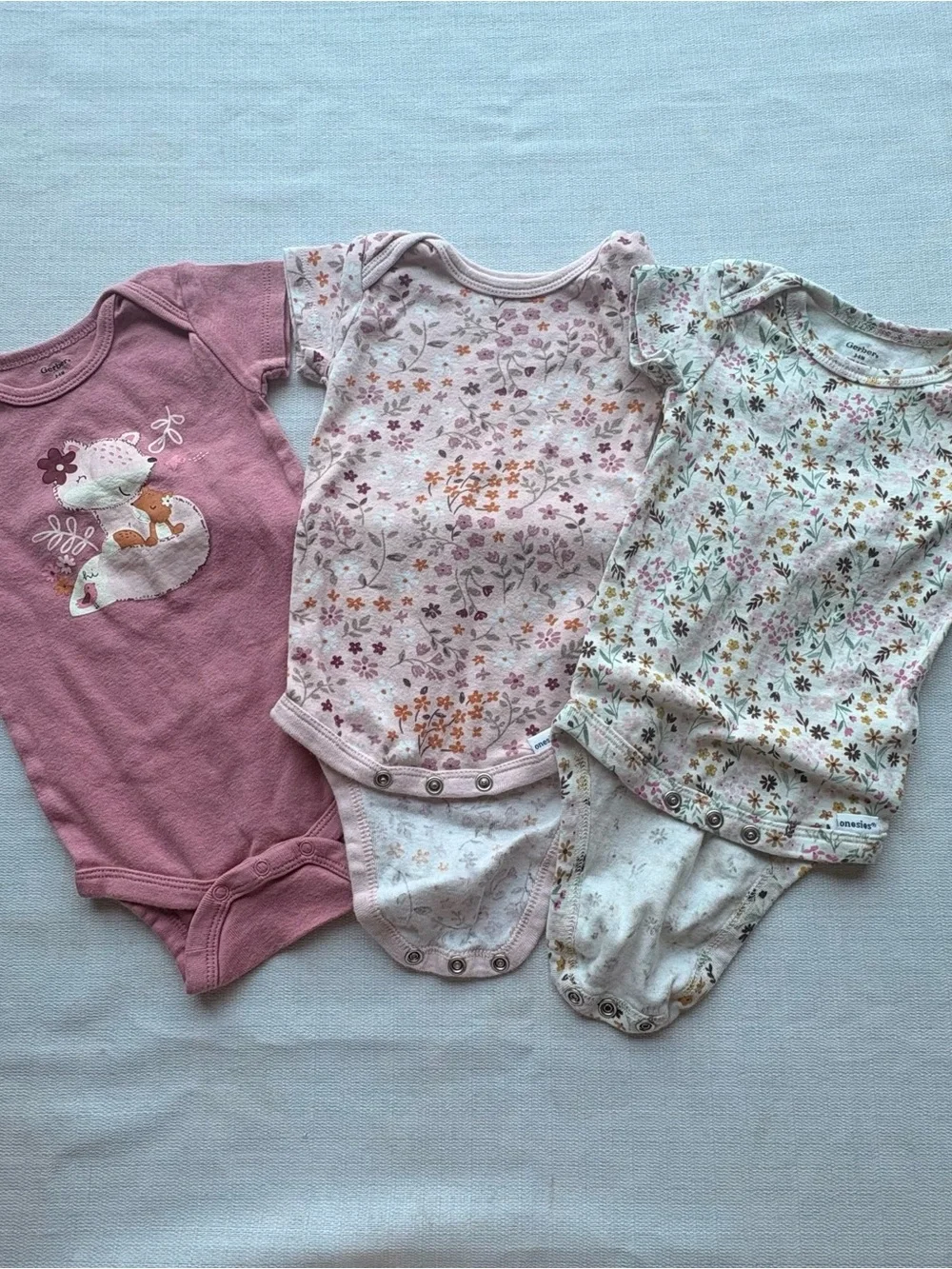 Baby Girls 3-6 Months Bodysuit Lot 15 Piece Carter’s Old Navy Pekkle